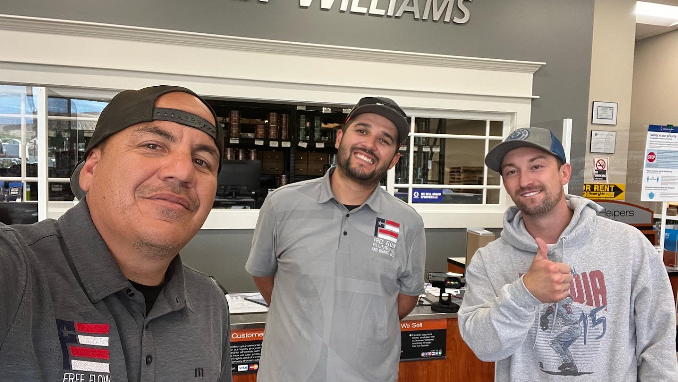 Family-owned and operated plumbing business Free Flow Plumbing serving St. George Utah community